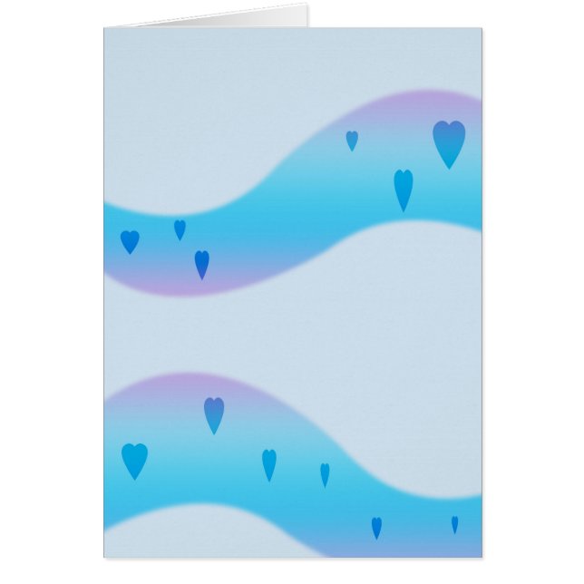 Coeurs bleus (portrait) (Devant)