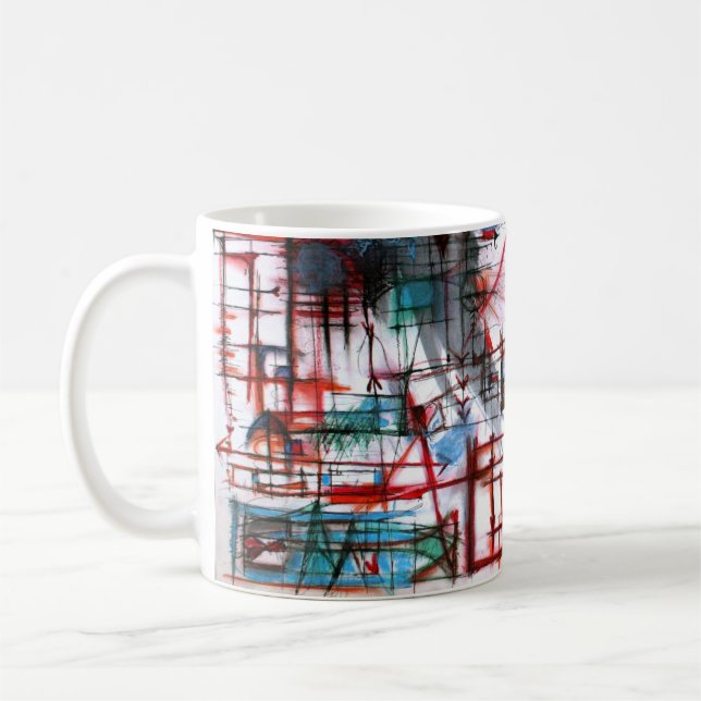 Coeurs dans la ligne tasse (Gauche)