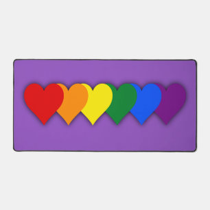 Coeurs de fierté LGBT