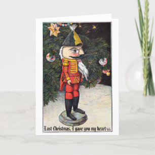 Coeurs de notre carte de Noël d'ennemis