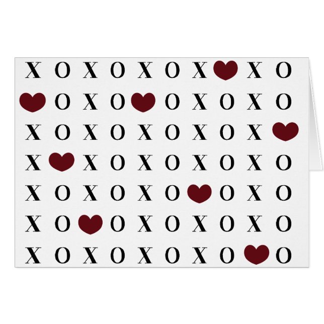 Coeurs de XOXO (Devant horizontal)