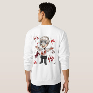 Coeurs détenus par Sweatshirt de fil barbelé