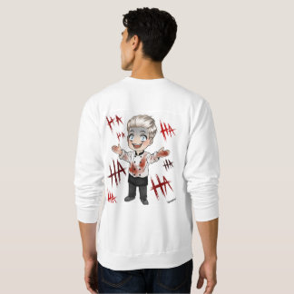 Coeurs détenus par Sweatshirt de fil barbelé
