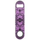 Coeurs et tourbillons noirs et violets