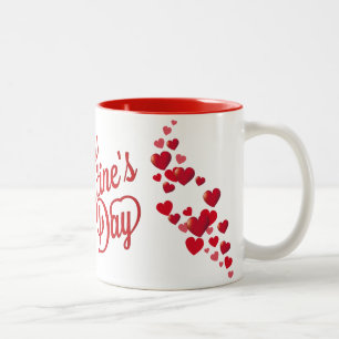 Coeurs Heureuses Saintes-Valentin Mug