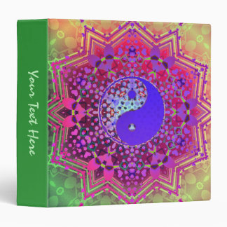 Coeurs heureux Yin Yang Classeur coloré