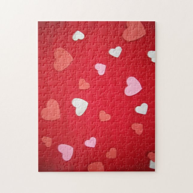"Coeurs !" Jigsaw Puzzle (Vertical)