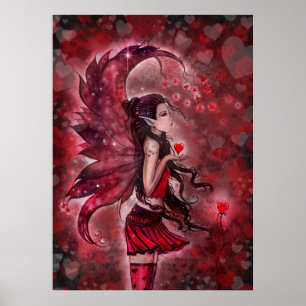 Coeurs Saint Valentin Version 2 Poster