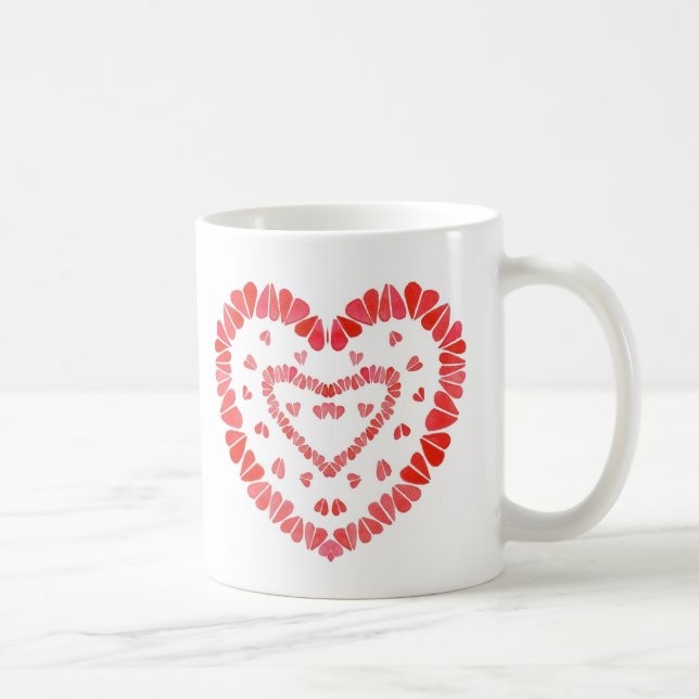 COEURS SUCRÉS Mug Blanc (Droite)