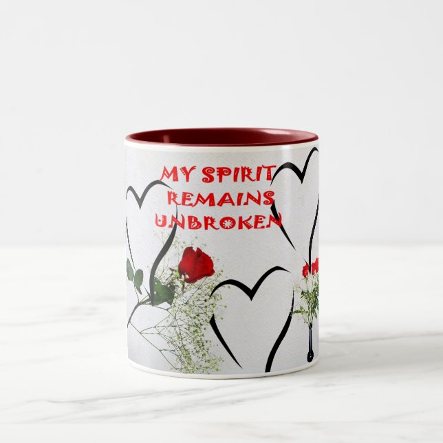 COEURS - tasse d'ESPRIT de ROSES de n (Centre)