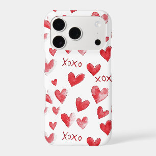 Cœurs XOXO rouges
