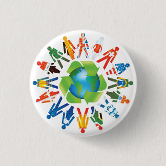 Coexist 1 Inch Round Button