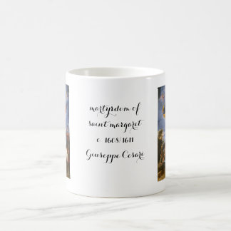 coffe cup of saint margaret, vintage art