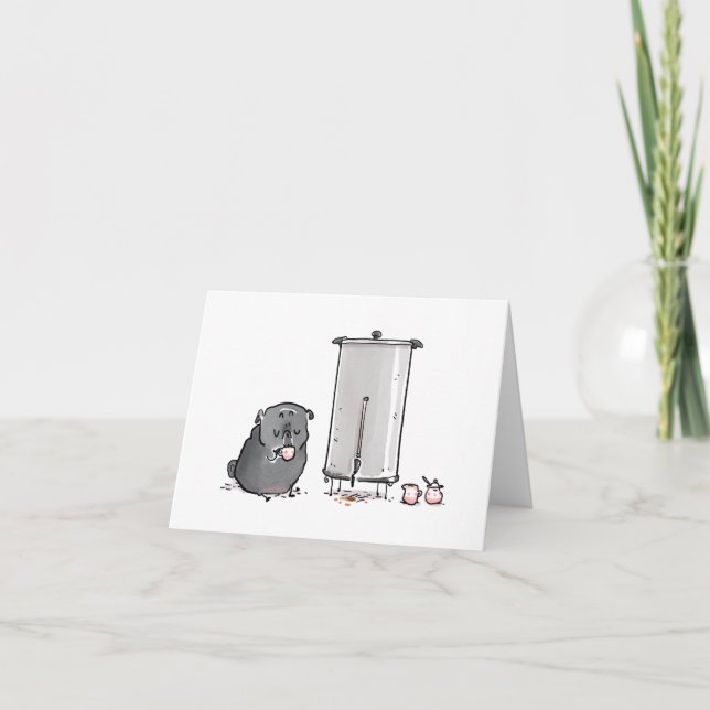 Coffe For One card (Front)