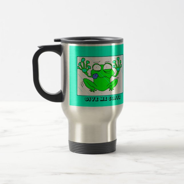 COFFE FROG TRAVEL MUG (Left)