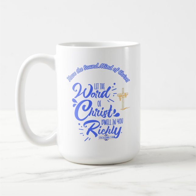 Coffe Mug | 15 oz | White | Printed  (Gauche)
