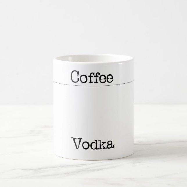 coffe vodka coffee mug (Center)