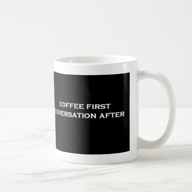 coffee 1st conversation after coffee mug (Right)