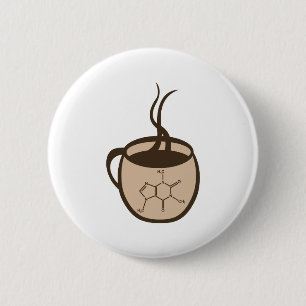 Coffee 2 Inch Round Button
