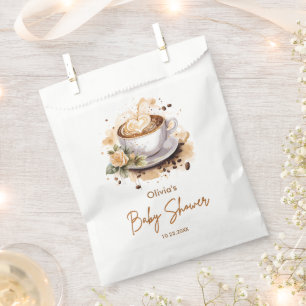 Coffee A Baby is Brewing Baby Shower Favour Bag