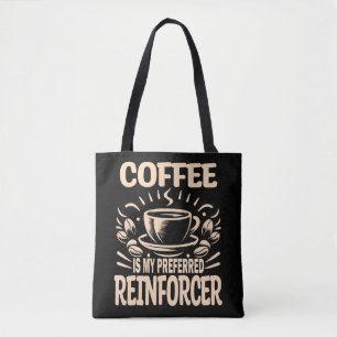 Coffee ABA Therapist Autism Behaviour Analyst Tote Bag