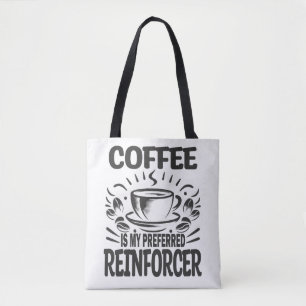 Coffee ABA Therapist Autism Behaviour Analyst Tote Bag