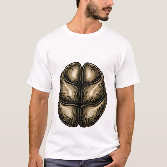 Coffee Abs – Strong Brew Energy T-Shirt (Front)