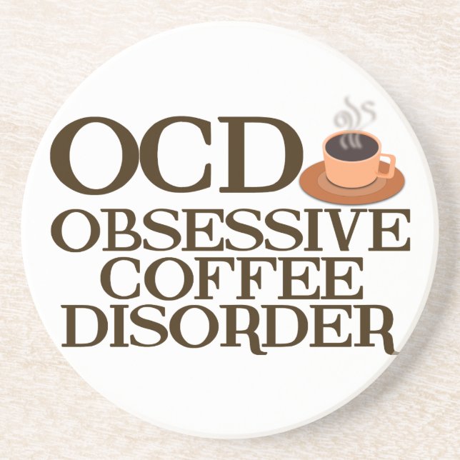 Coffee Addict Coaster (Front)