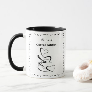 Coffee Addict Hot Coffee Cup Mug