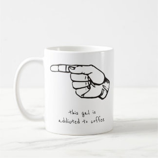 coffee addicts only coffee mug