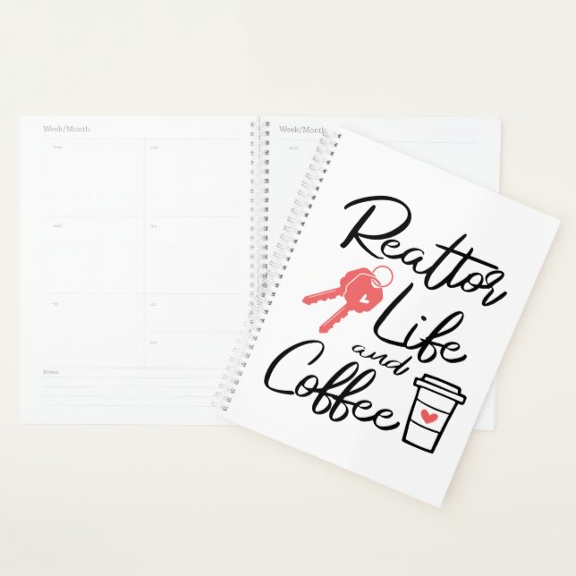 Coffee Agent Immobilier Broker Réalisateur de devi (Devant avec enveloppe)