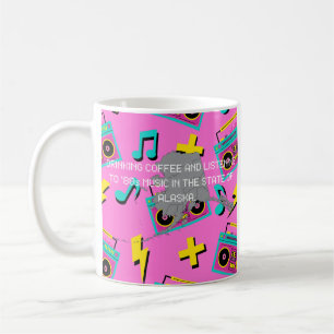Coffee and '80s Music in Alaska  Coffee Mug