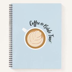 Coffee and Bible Time (Logo) Journal Blue
