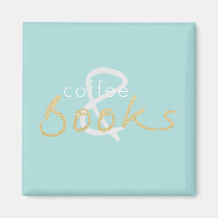 Coffee and Books Magnet