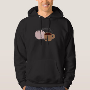 Coffee and Brain are the Dynamic Duo! Hoodie