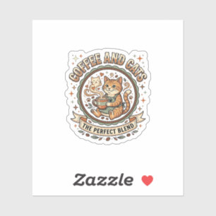 Coffee And Cats Cat Coffee Vintage Vector Art Shir