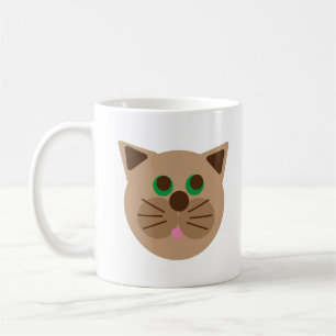 Coffee and Cats Make Me Happy Mug