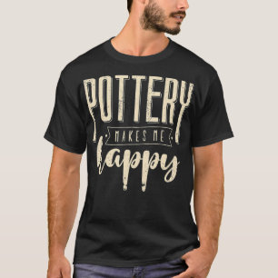 Coffee And Clay Pottery Apparel T-Shirt