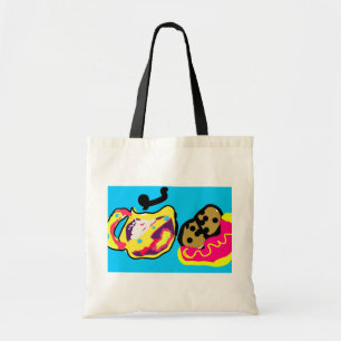 Coffee and cookie tote bag