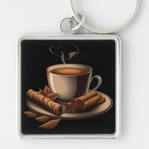 Coffee and Cookies Keychain