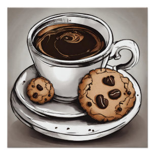 Coffee and Cookies  Poster