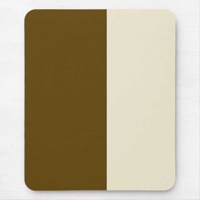 Coffee And Cream Block Art Mouse Pad (Front)