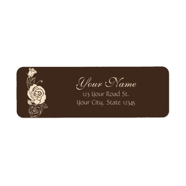 Coffee and Cream Roses (Front)