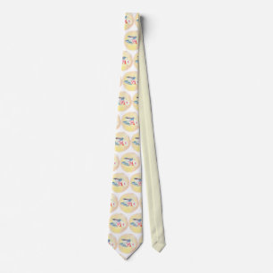 Coffee and Donuts Neck Tie