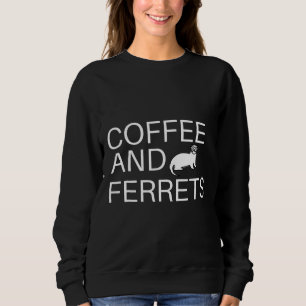 Coffee And Ferrets Womens Polecat Caffeine Tee