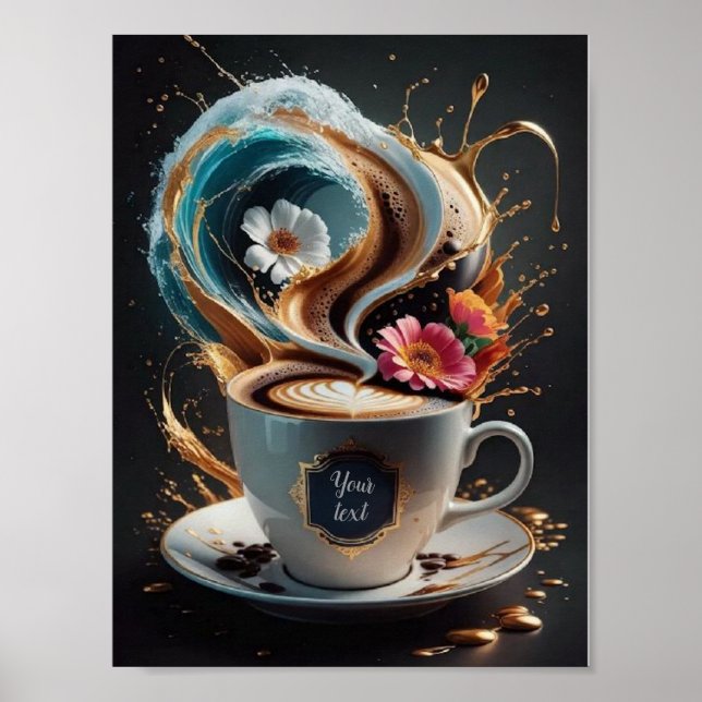 Coffee and Flowers Poster (Front)