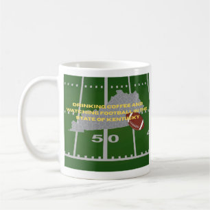 Coffee and Football in Kentucky  Coffee Mug