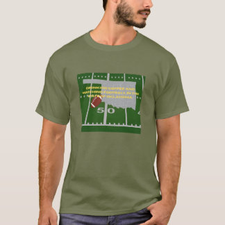Coffee and Football in Oklahoma T-shirt