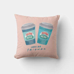 Coffee and FRIENDS™ Throw Pillow