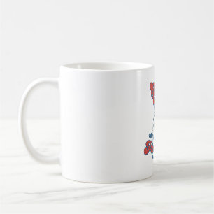 Coffee and Froggies Dog Illustration Mug